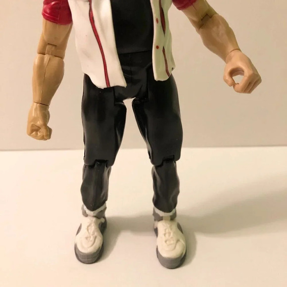 1999 Mick Foley Jakks Pacific Titan Tron Live WWE Wrestling Figure Garbage Can - Picture 4 of 12